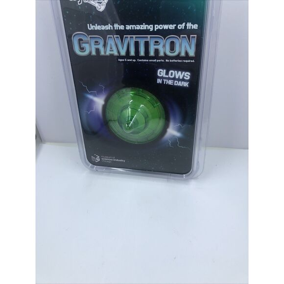 Toy, GRAVITRON SPACE GYRO TEDCO 2011 Green  GLOW IN THE DARK Toymaker 3000 - Picture 5 of 11
